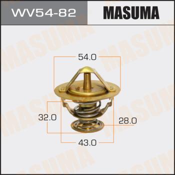 MASUMA WV54-82 - Termostato, Refrigerante autozon.pro