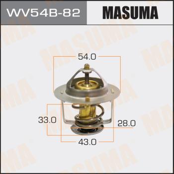 MASUMA WV54B82 - Termostato, Refrigerante autozon.pro