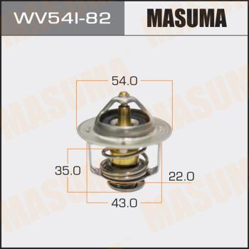 MASUMA WV54I82 - Termostato, Refrigerante autozon.pro