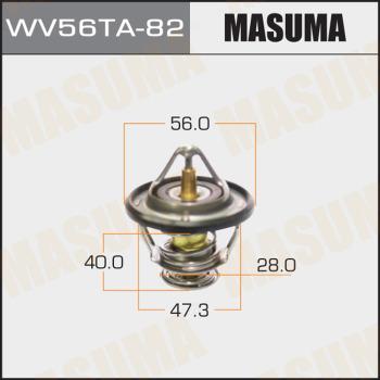 MASUMA WV56TA82 - Termostato, Refrigerante autozon.pro