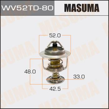 MASUMA WV52TD-80 - Termostato, Refrigerante autozon.pro