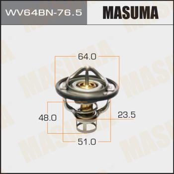 MASUMA WV64BN765 - Termostato, Refrigerante autozon.pro