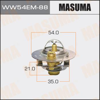 MASUMA WW54EM-88 - Termostato, Refrigerante autozon.pro