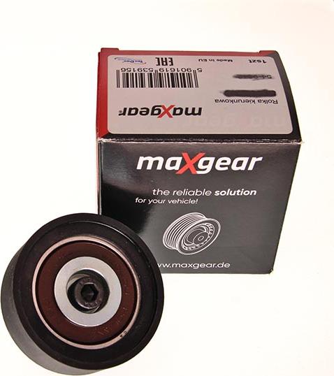 Maxgear 54-0504 - Galoppino / Guidacinghia, Cinghia Poly-V autozon.pro