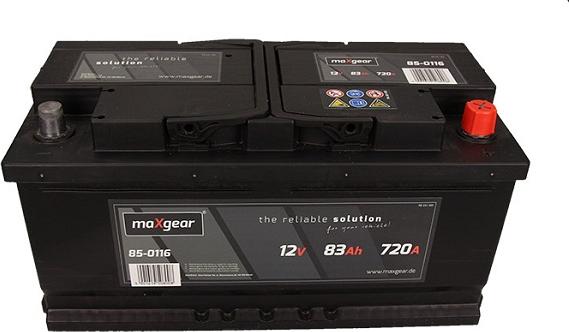 Maxgear 583400072 D722 - Batteria avviamento autozon.pro