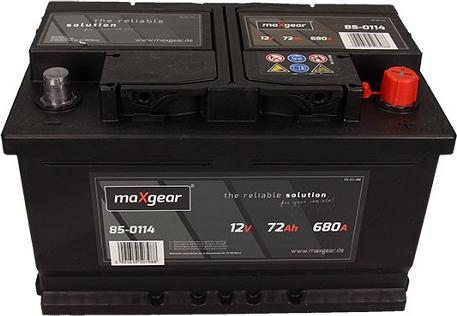 Maxgear 572409068 D722 - Batteria avviamento autozon.pro