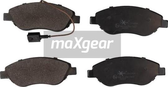 Maxgear 19-0904 - Kit pastiglie freno, Freno a disco autozon.pro