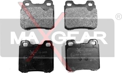 Maxgear 19-0405 - Kit pastiglie freno, Freno a disco autozon.pro