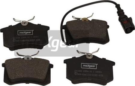 Maxgear 19-0430 - Kit pastiglie freno, Freno a disco autozon.pro