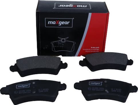 Maxgear 19-0553 - Kit pastiglie freno, Freno a disco autozon.pro