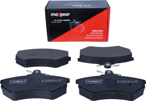 Maxgear 19-0505 - Kit pastiglie freno, Freno a disco autozon.pro