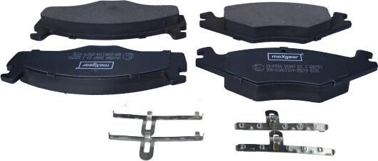 Maxgear 19-0584 - Kit pastiglie freno, Freno a disco autozon.pro