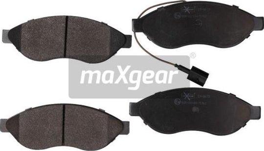 Maxgear 19-0673 - Kit pastiglie freno, Freno a disco autozon.pro