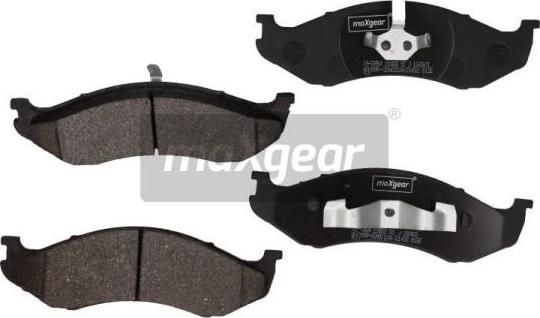 Maxgear 19-0884 - Kit pastiglie freno, Freno a disco autozon.pro