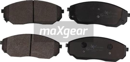 Maxgear 19-0888 - Kit pastiglie freno, Freno a disco autozon.pro