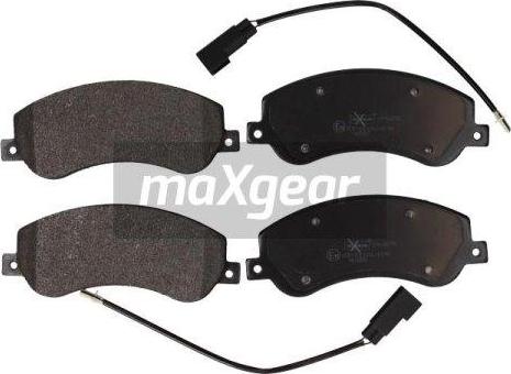 Maxgear 19-0878 - Kit pastiglie freno, Freno a disco autozon.pro