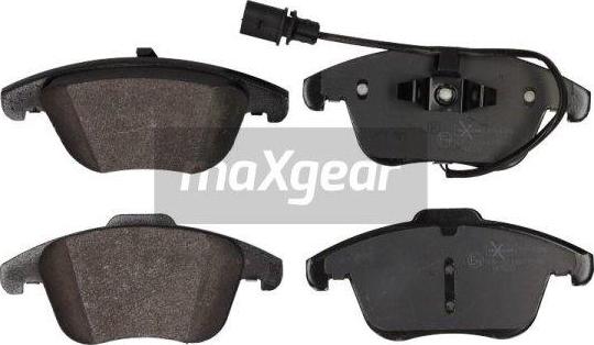 Maxgear 19-1996 - Kit pastiglie freno, Freno a disco autozon.pro