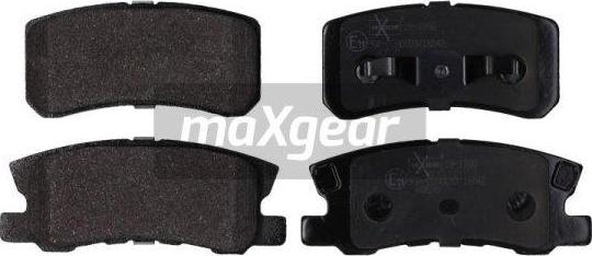 Maxgear 19-1990 - Kit pastiglie freno, Freno a disco autozon.pro