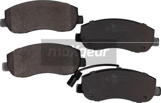 Maxgear 19-1991 - Kit pastiglie freno, Freno a disco autozon.pro