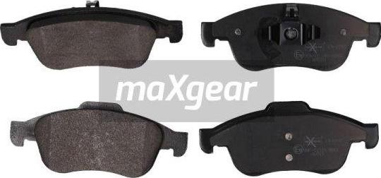 Maxgear 19-1992 - Kit pastiglie freno, Freno a disco autozon.pro