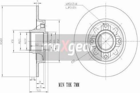 Maxgear 19-1969 - Discofreno autozon.pro