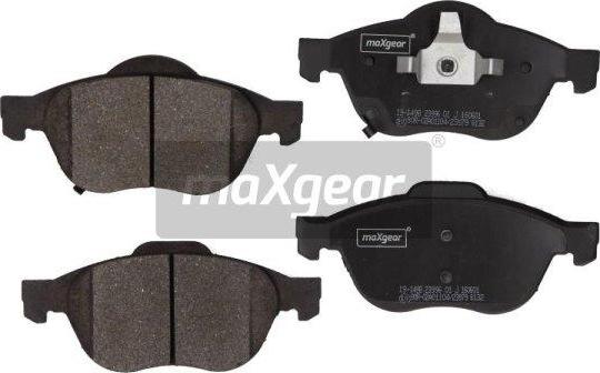 Maxgear 19-1498 - Kit pastiglie freno, Freno a disco autozon.pro