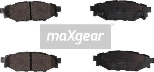 Maxgear 19-1447 - Kit pastiglie freno, Freno a disco autozon.pro