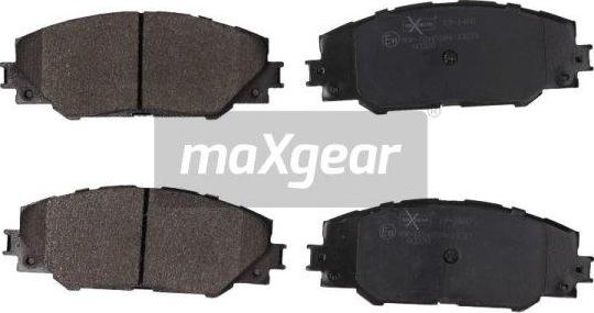 Maxgear 19-1460 - Kit pastiglie freno, Freno a disco autozon.pro