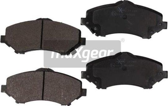 Maxgear 19-1468 - Kit pastiglie freno, Freno a disco autozon.pro