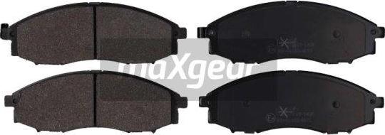 Maxgear 19-1408 - Kit pastiglie freno, Freno a disco autozon.pro