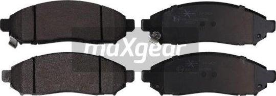 Maxgear 19-1439 - Kit pastiglie freno, Freno a disco autozon.pro