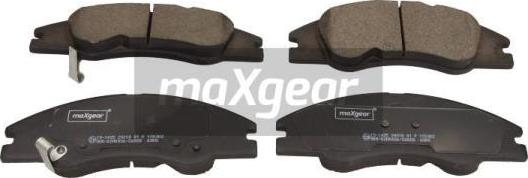 Maxgear 19-1435 - Kit pastiglie freno, Freno a disco autozon.pro