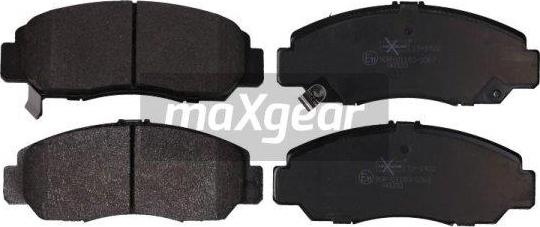 Maxgear 19-1422 - Kit pastiglie freno, Freno a disco autozon.pro