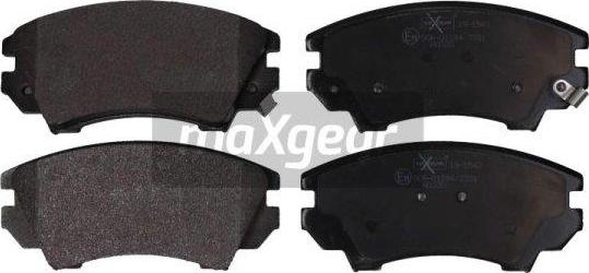 Maxgear 19-1543 - Kit pastiglie freno, Freno a disco autozon.pro