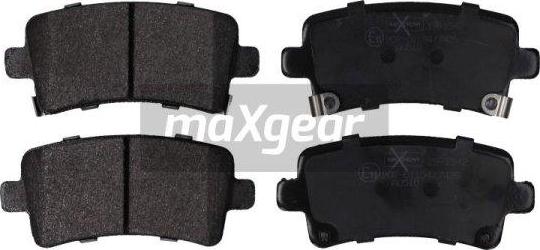 Maxgear 19-1542 - Kit pastiglie freno, Freno a disco autozon.pro