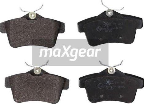 Maxgear 19-1562 - Kit pastiglie freno, Freno a disco autozon.pro