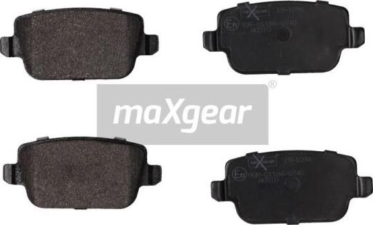 Maxgear 19-1094 - Kit pastiglie freno, Freno a disco autozon.pro