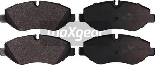 Maxgear 19-1096 - Kit pastiglie freno, Freno a disco autozon.pro