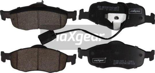 Maxgear 19-1093 - Kit pastiglie freno, Freno a disco autozon.pro