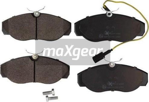 Maxgear 19-1085 - Kit pastiglie freno, Freno a disco autozon.pro