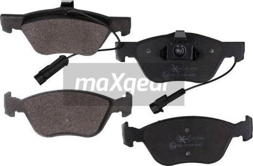 Maxgear 19-1086 - Kit pastiglie freno, Freno a disco autozon.pro