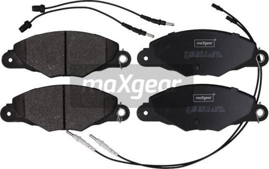 Maxgear 19-1082 - Kit pastiglie freno, Freno a disco autozon.pro