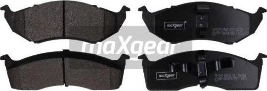 Maxgear 19-1079 - Kit pastiglie freno, Freno a disco autozon.pro