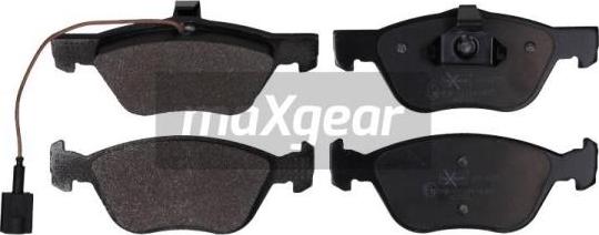 Maxgear 19-1075 - Kit pastiglie freno, Freno a disco autozon.pro