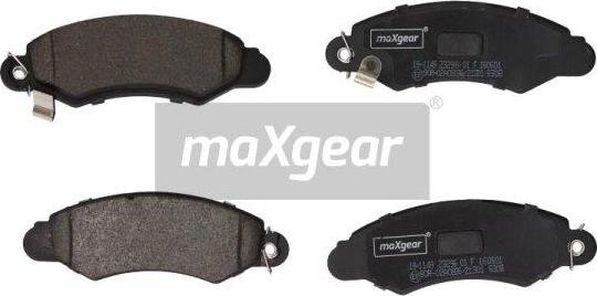 Maxgear 19-1149 - Kit pastiglie freno, Freno a disco autozon.pro