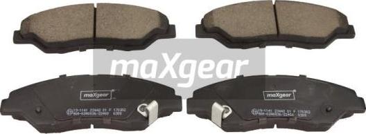 Maxgear 19-1141 - Kit pastiglie freno, Freno a disco autozon.pro