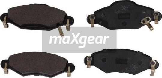 Maxgear 19-1156 - Kit pastiglie freno, Freno a disco autozon.pro