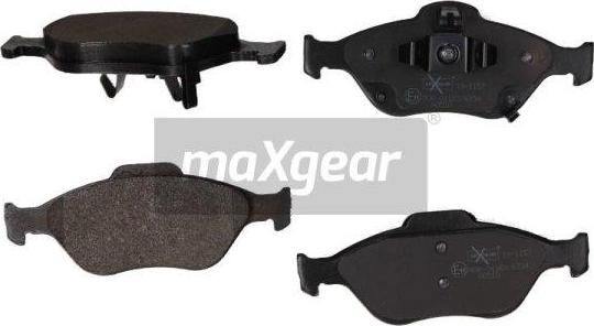 Maxgear 19-1157 - Kit pastiglie freno, Freno a disco autozon.pro