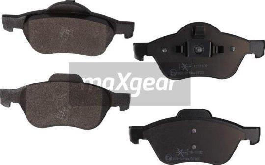 Maxgear 19-1102 - Kit pastiglie freno, Freno a disco autozon.pro