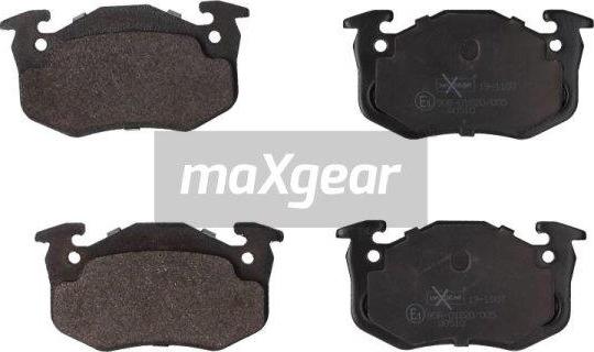 Maxgear 19-1107 - Kit pastiglie freno, Freno a disco autozon.pro